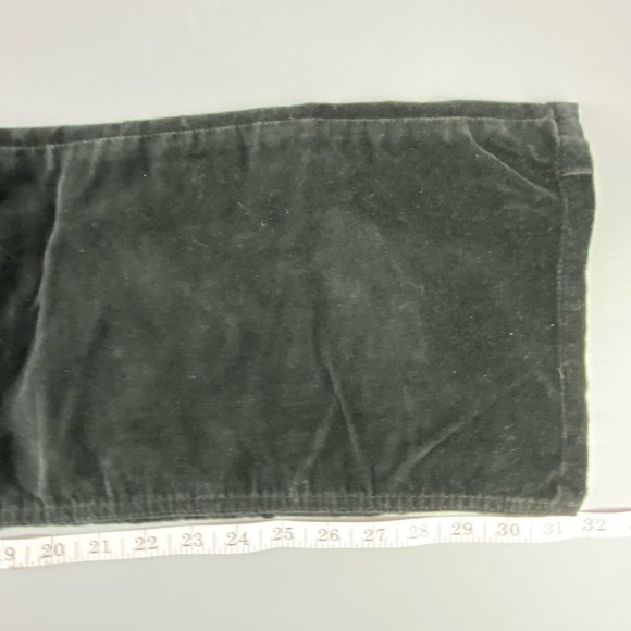 Express black velvet velour soft bootcut pants women's size 8 - Picture 12 of 15